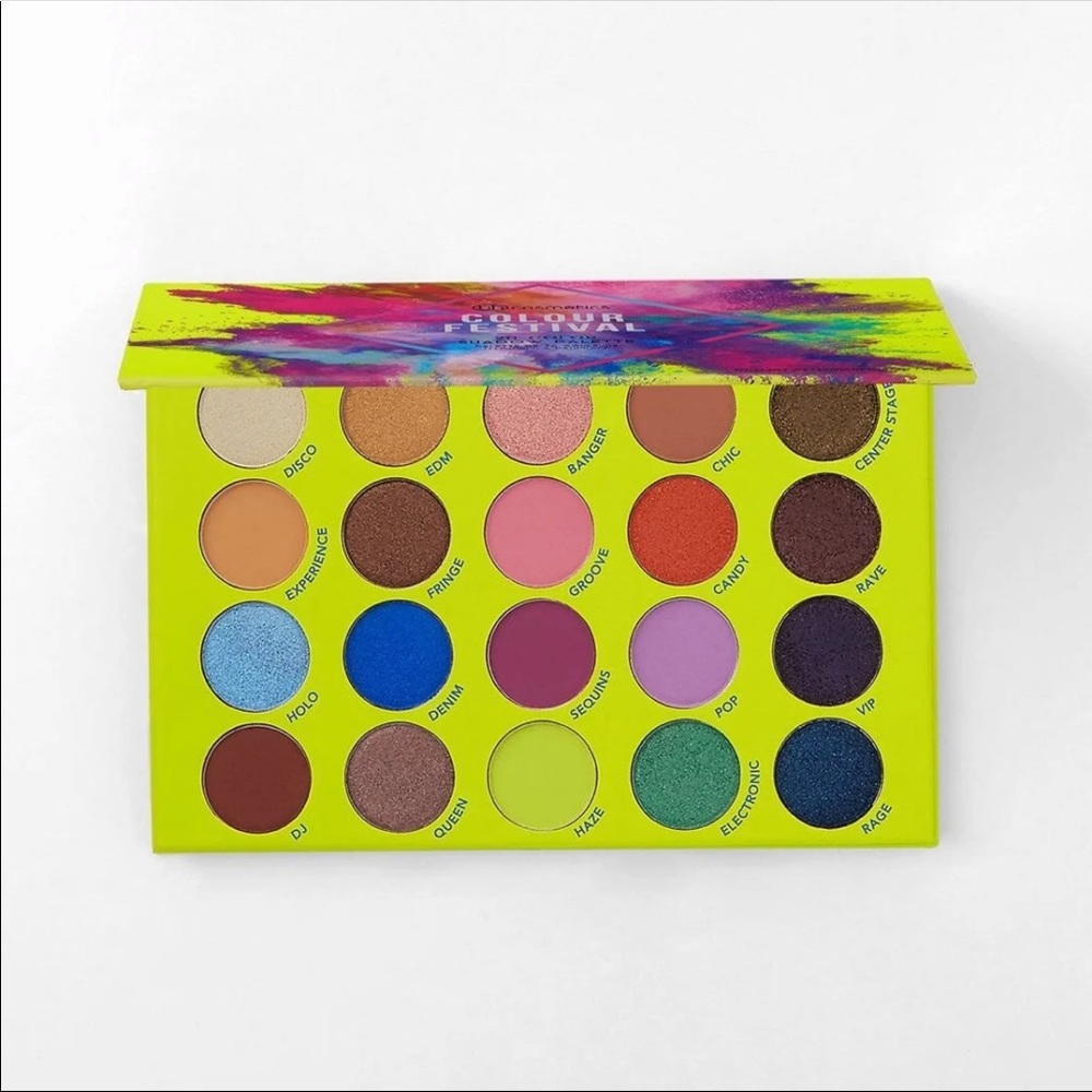 bh cosmetics colour festival palette